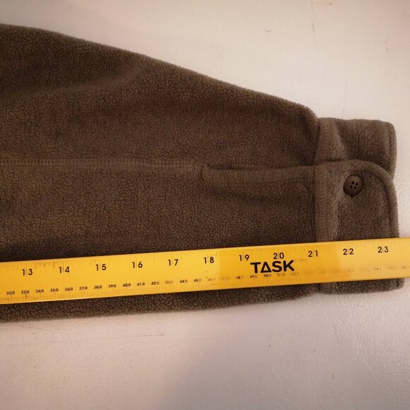 J. Crew Men's Size XL Brown Fleece Straight Fit Pullover - Picture 7 of 8